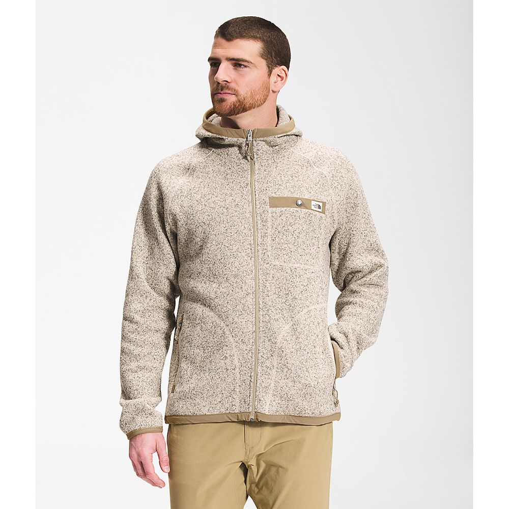 The North Face Hooded Jacket Mens Australia - The North Face Gordon Lyons Beige / Sand (PIM-195738)